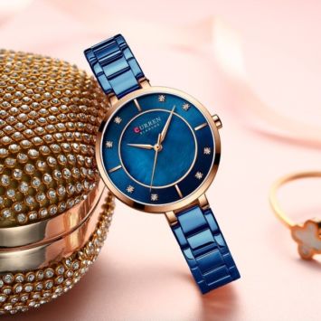 New-CURREN-9051-Fashion-Luxury-Rhinestone-Dial-Quartz-Watches-Women-Clock-Waterproof-Stainless-Steel-Band-Wristwatch